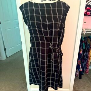 Loft Tie Front dress size 10